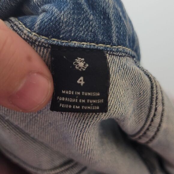 MAISON SCOTCH Distressed Denim Jacket - Picture 15 of 16